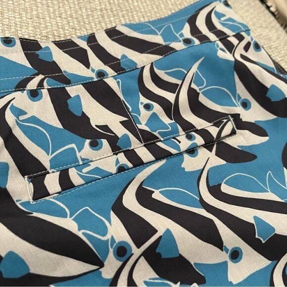 Tori Richard Sink Or Swim Fish Men’s Swim Shorts Zipper Fly Drawstring, 40, NWOT - Picture 7 of 9